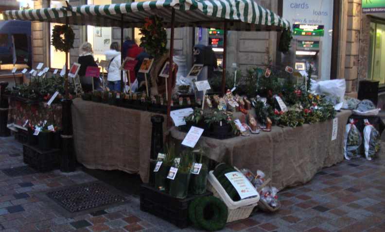 Christmas market - Abriachan Nurseries